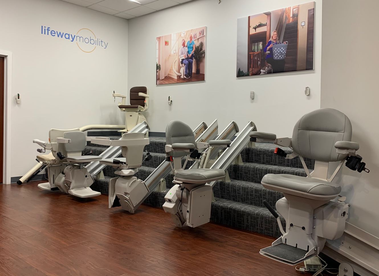 Lifeway Mobility stairlift showroom in Chicago area