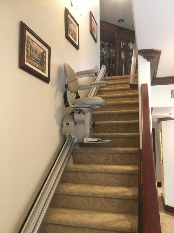 Bruno Elite stairlift installed by Lifeway Mobility San Francisco