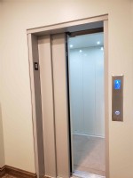 LULA commercial elevator with auto slim doors