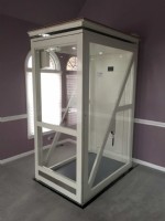Savaria Telecab elevator in newly installed home in Hawthorn Woods IL