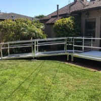 wheelchair ramp installed in Westchester CA from Lifeway Mobility Los Angeles