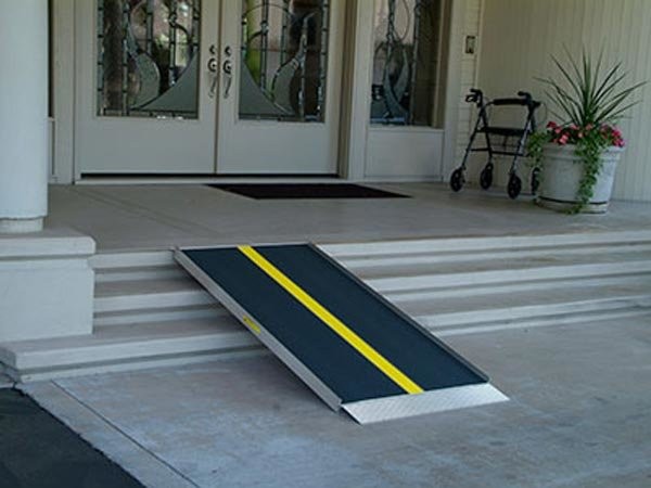 Portable wheelchair ramp to make home wheelchair accessible in Chicago