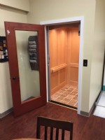 Home elevator in EHLS showroom