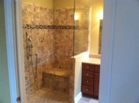 Roll-in shower installed in Illinois