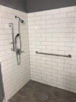 wheelchair accesible shower install Rockton Illinois